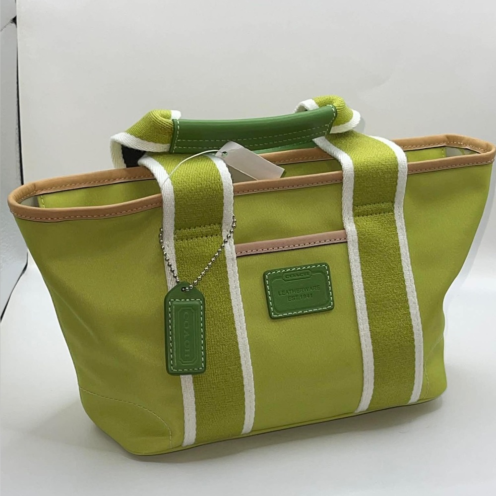 Coach Green Weekender Mini Tote